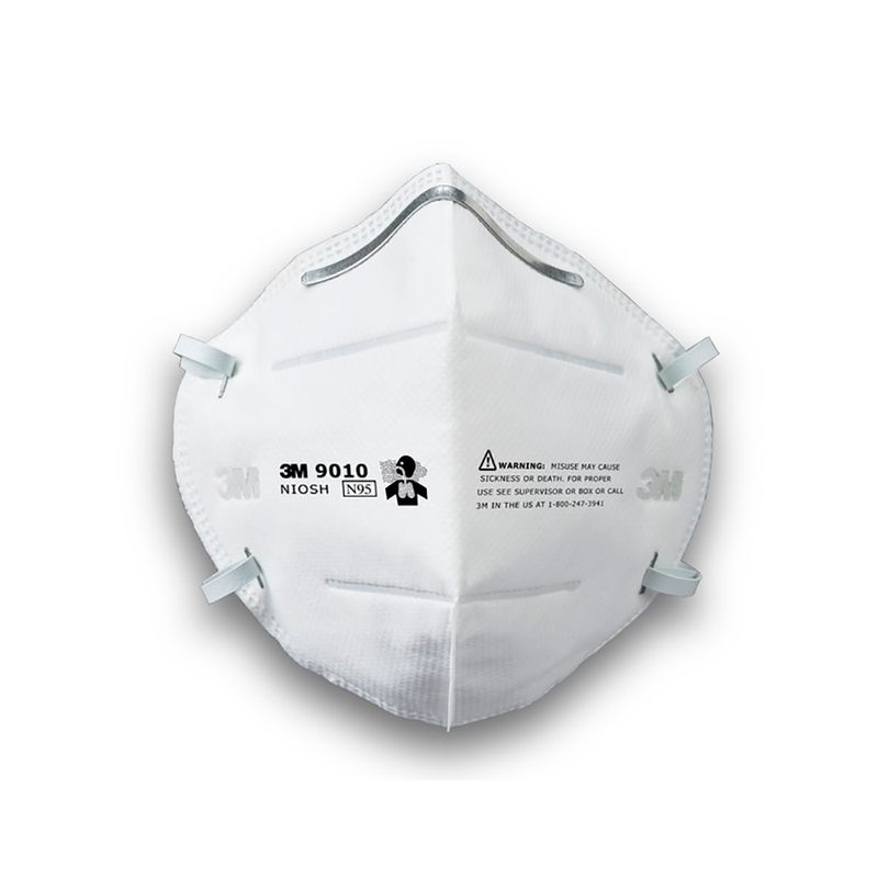 Respirador Plegable Desechable Valvulado 3M™ 9822, N95